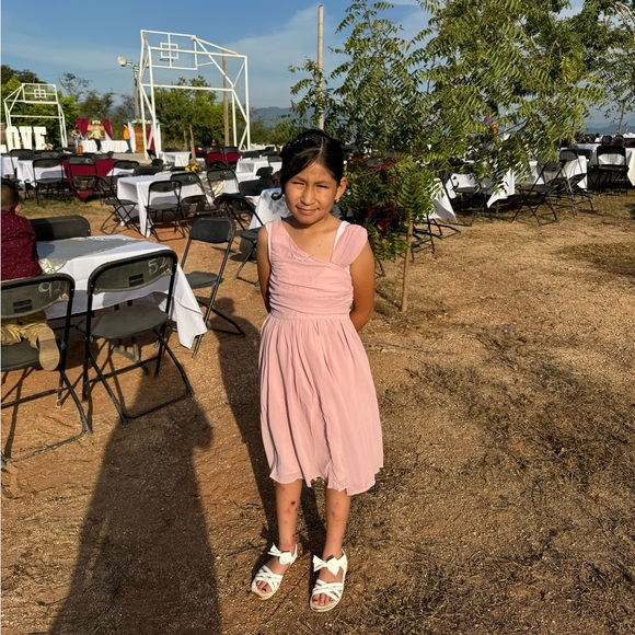 Pink Kids Dress - Picture 3 of 3